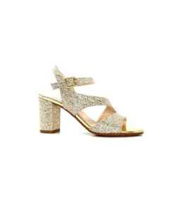 Ivoire F2215 Asia Textile Glitter Or
