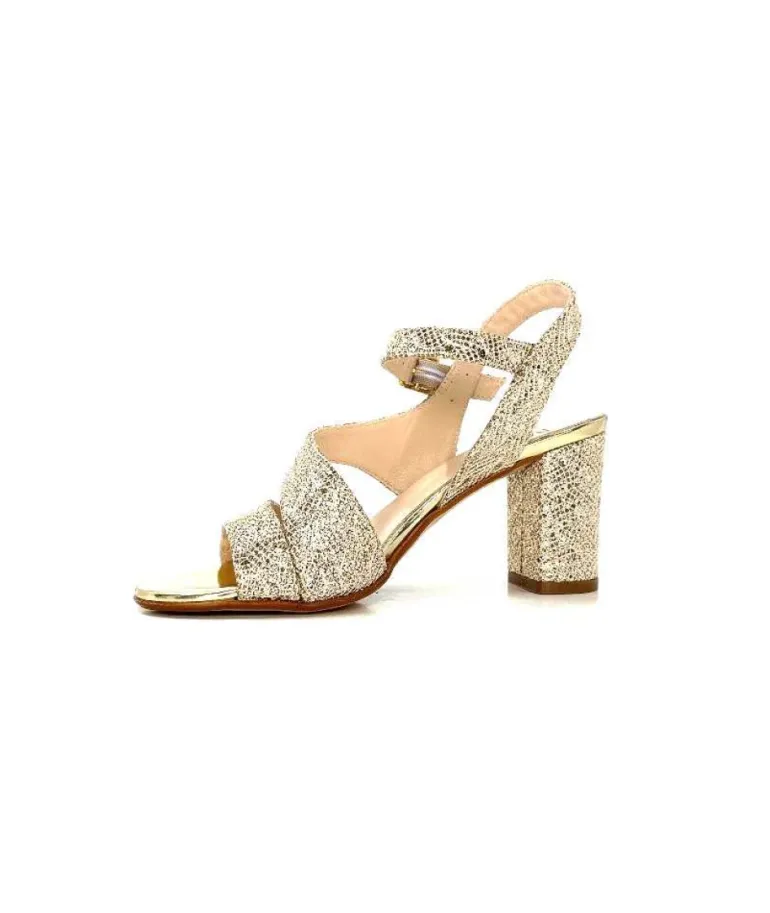 Ivoire F2215 Asia Textile Glitter Or