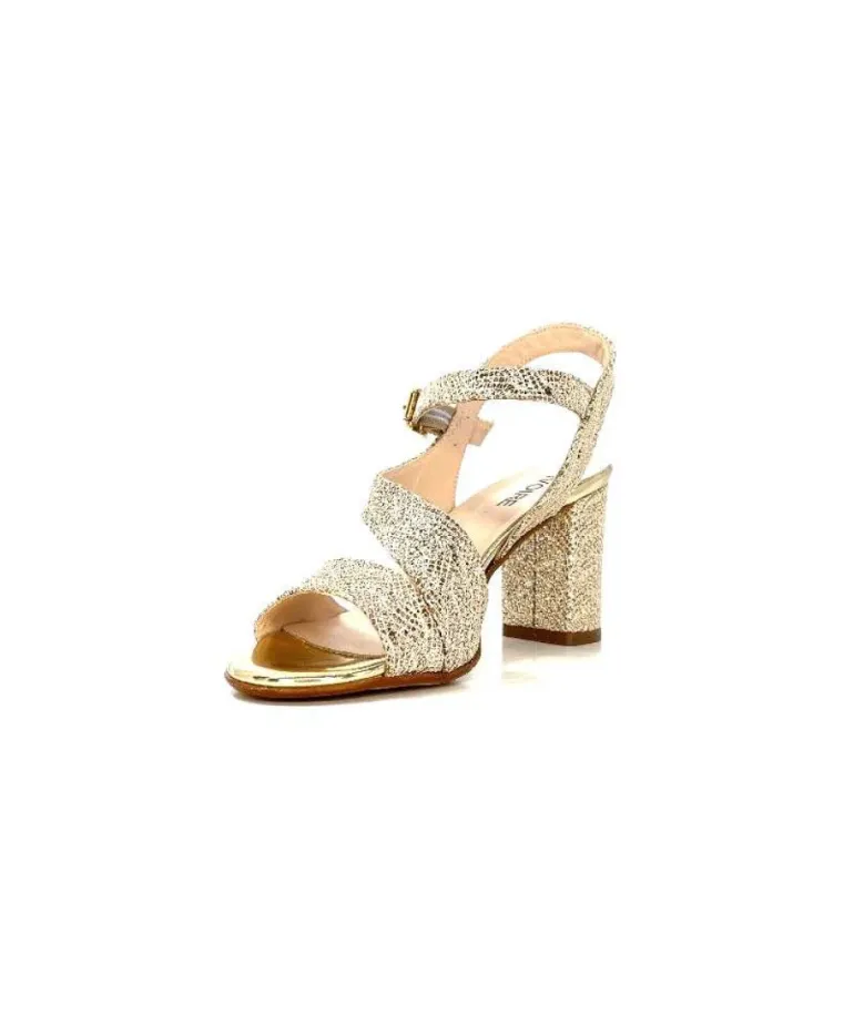 Ivoire F2215 Asia Textile Glitter Or