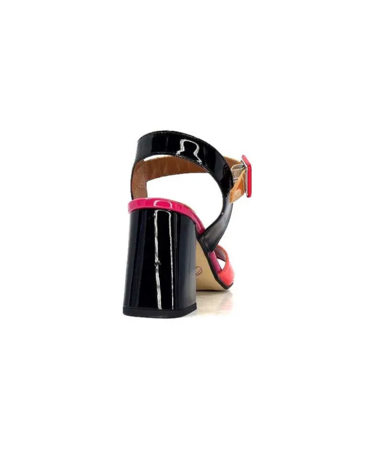 Ivoire F1136 Mare Cuir Vernis Multicolor