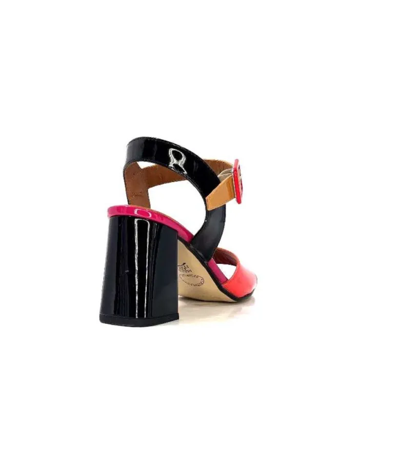 Ivoire F1136 Mare Cuir Vernis Multicolor