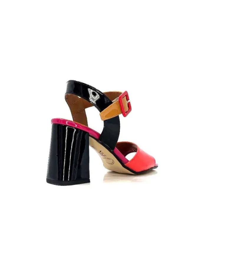 Ivoire F1136 Mare Cuir Vernis Multicolor