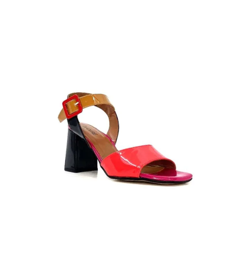 Ivoire F1136 Mare Cuir Vernis Multicolor