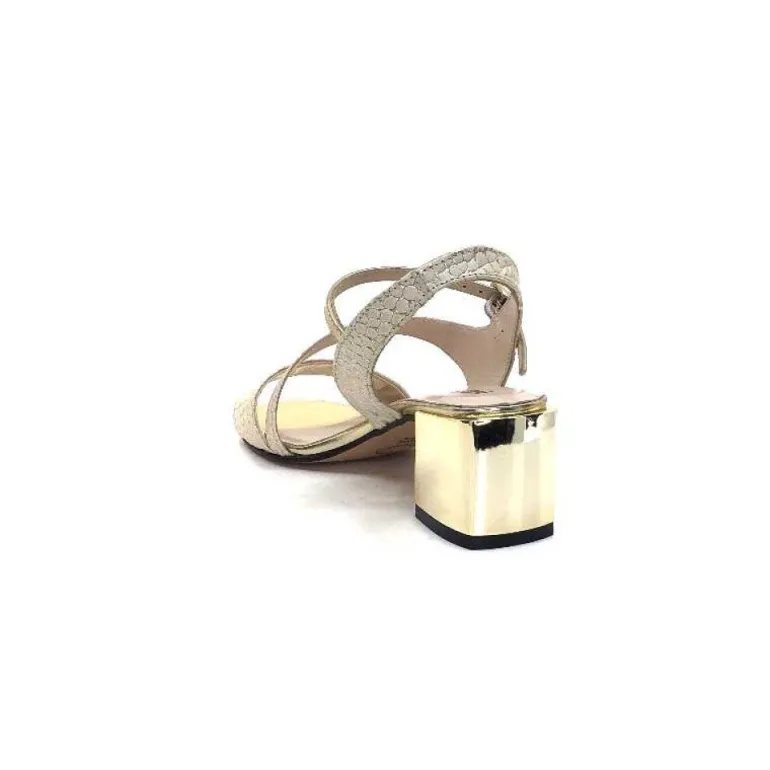 Ivoire F692 Sardegna Cuir Blanc & Or