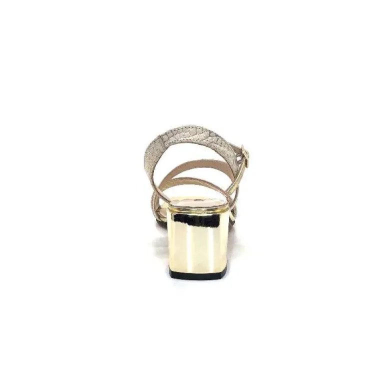 Ivoire F692 Sardegna Cuir Blanc & Or