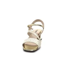 Ivoire F692 Sardegna Cuir Blanc & Or