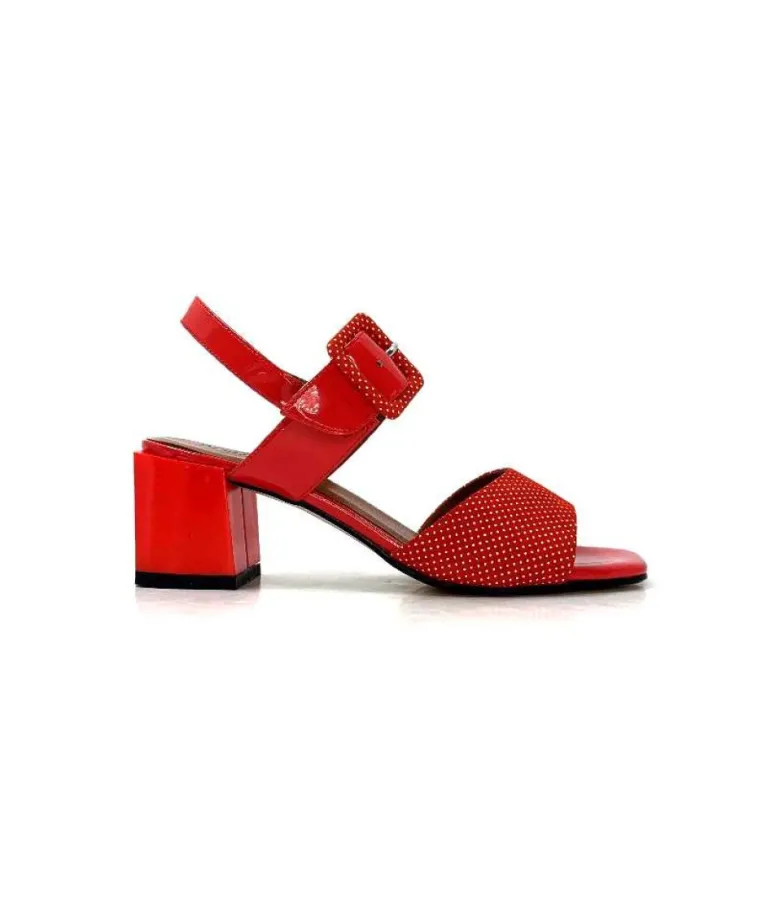 Ivoire F2191 Sardegna Daim Rouge Poid Blanc
