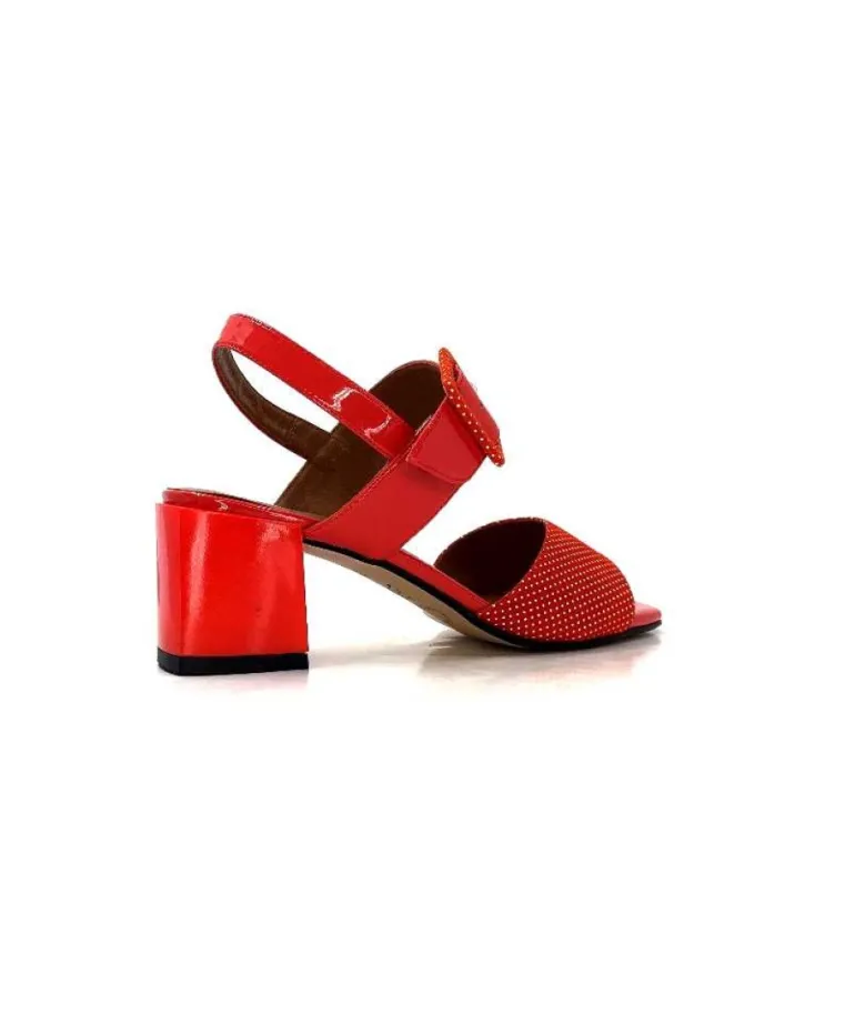 Ivoire F2191 Sardegna Daim Rouge Poid Blanc