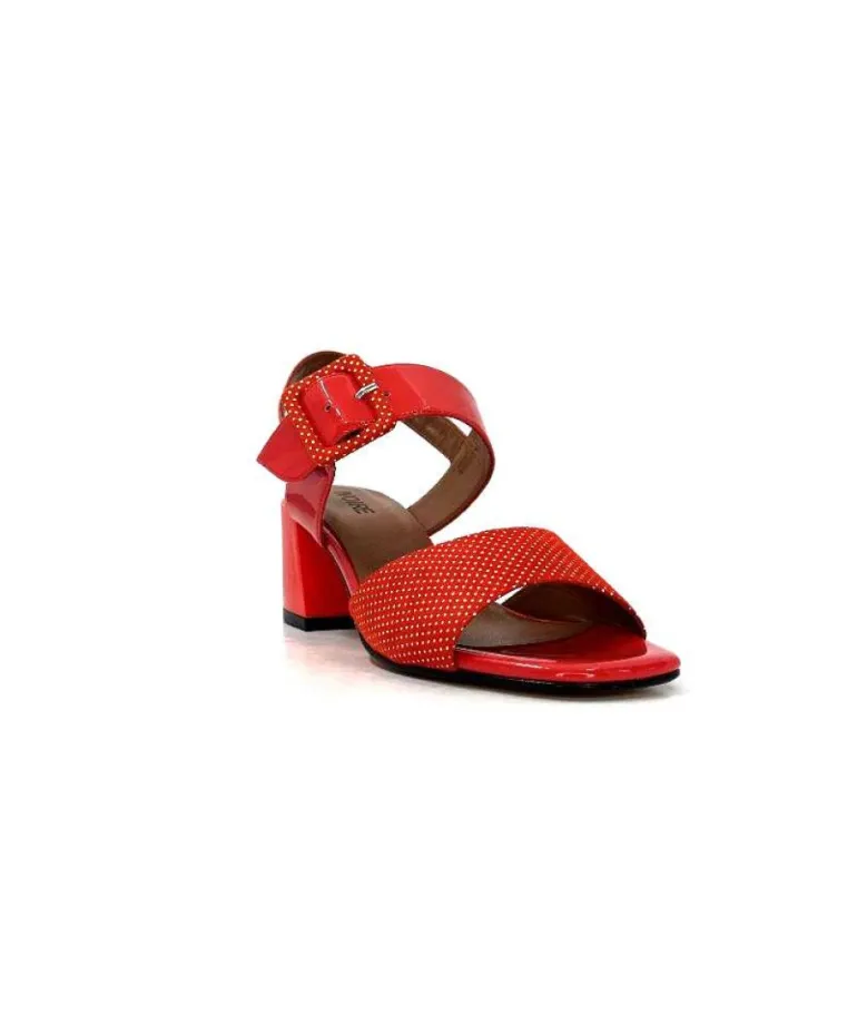 Ivoire F2191 Sardegna Daim Rouge Poid Blanc