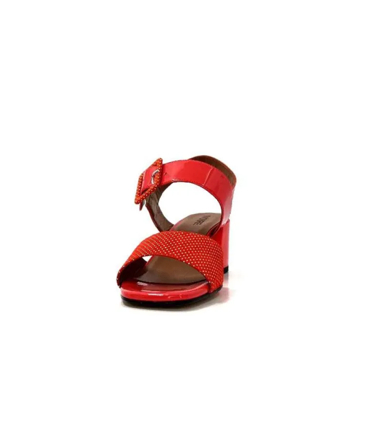 Ivoire F2191 Sardegna Daim Rouge Poid Blanc