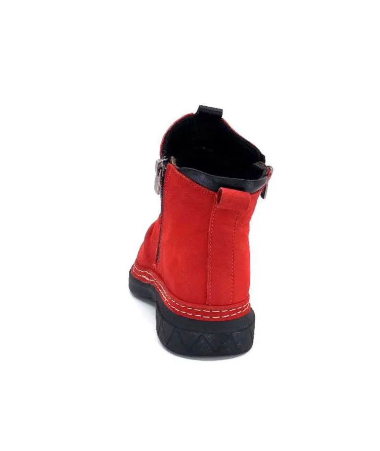 Ivoire 32Fe12 Cuir Vintage Rouge