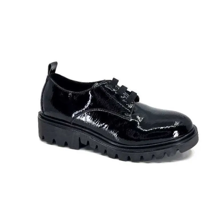 Ivoire 3G4835 Cuir Vernis Noir