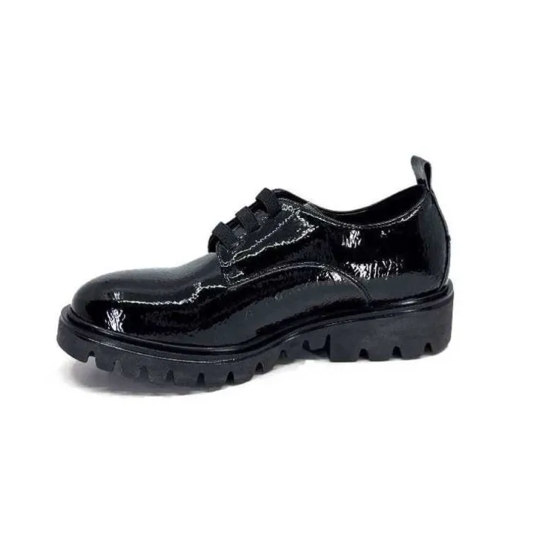Ivoire 3G4835 Cuir Vernis Noir