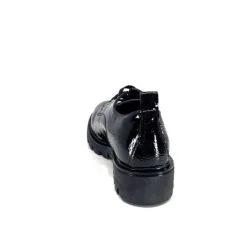 Ivoire 3G4835 Cuir Vernis Noir