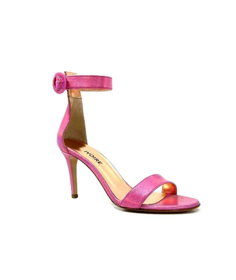 Ivoire Gian V2 Cuir Metal Rose