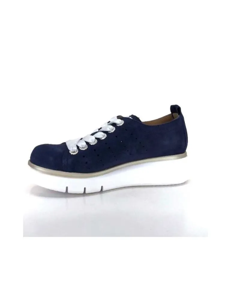 Ivoire 7L4144Pe Cuir Bleu Marine
