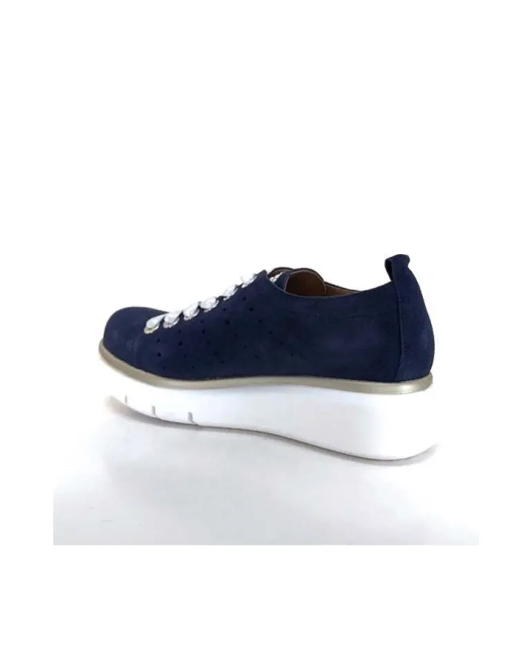 Ivoire 7L4144Pe Cuir Bleu Marine
