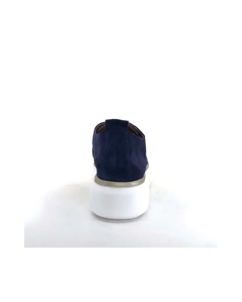 Ivoire 7L4144Pe Cuir Bleu Marine