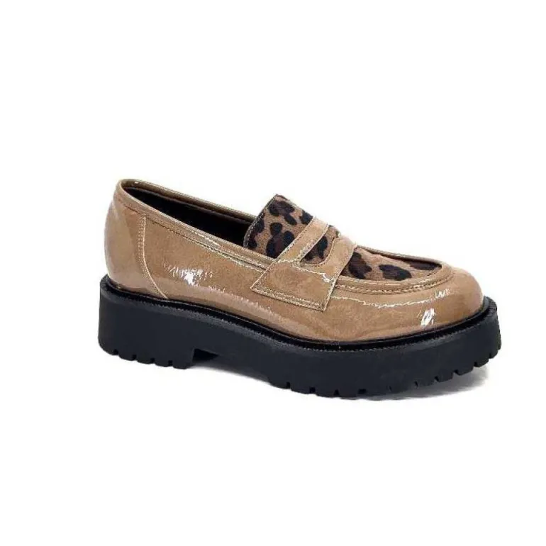 Ivoire 1M4883 Cuir Vernis Marron