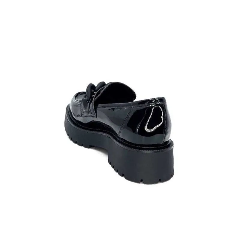 Ivoire 1M4158 Cuir Vernis Noir