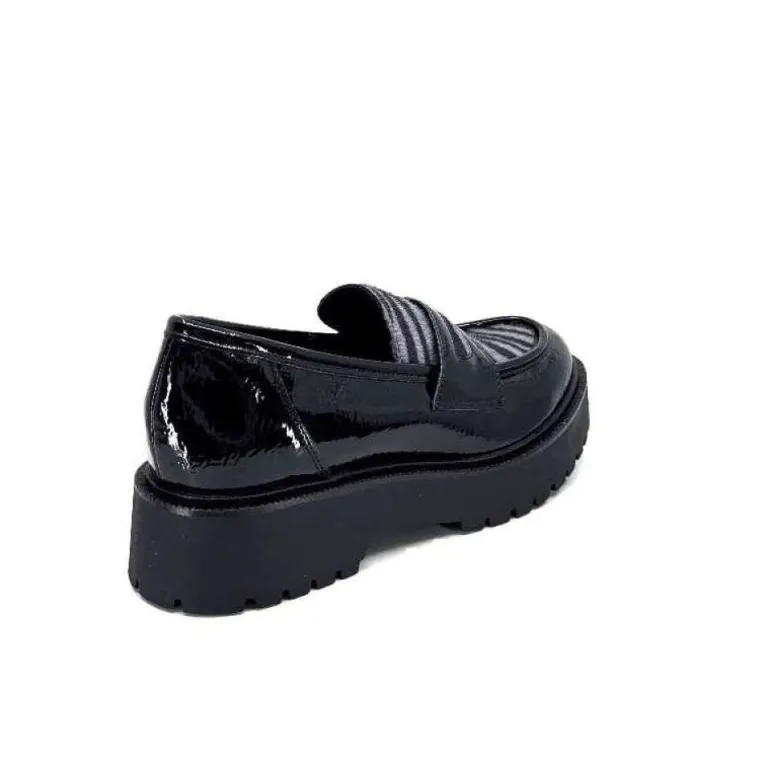 Ivoire 1M4883 Cuir Vernis Noir