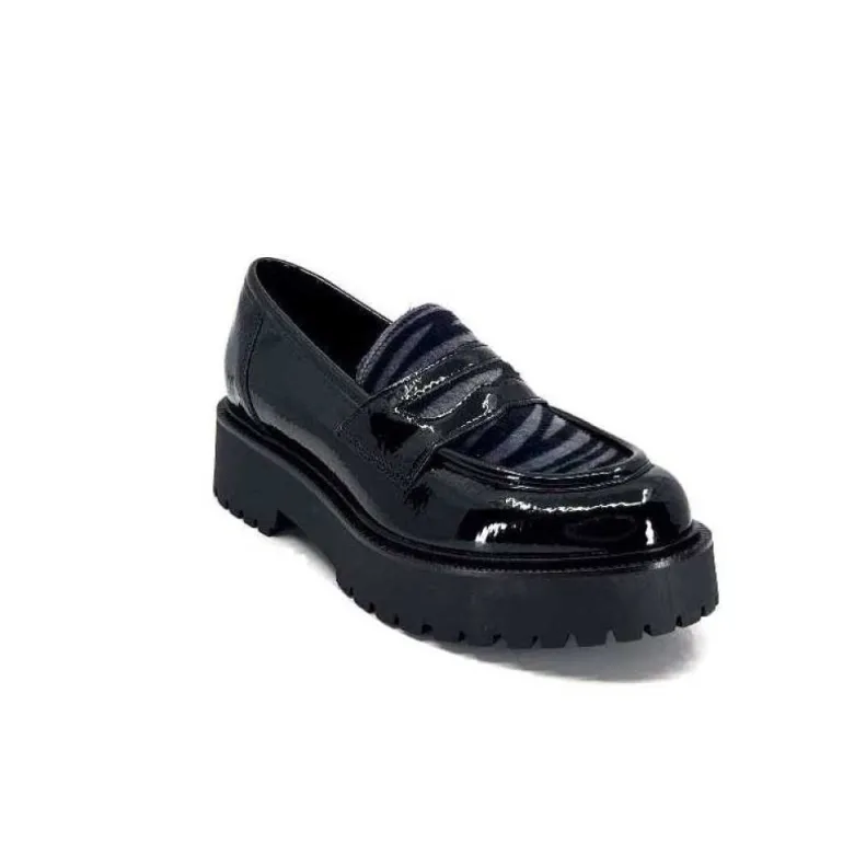 Ivoire 1M4883 Cuir Vernis Noir