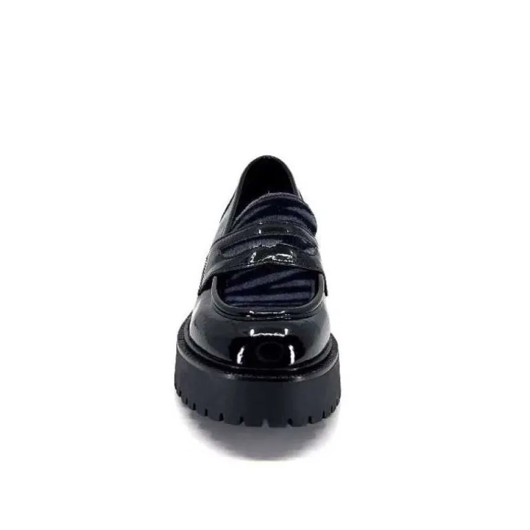 Ivoire 1M4883 Cuir Vernis Noir