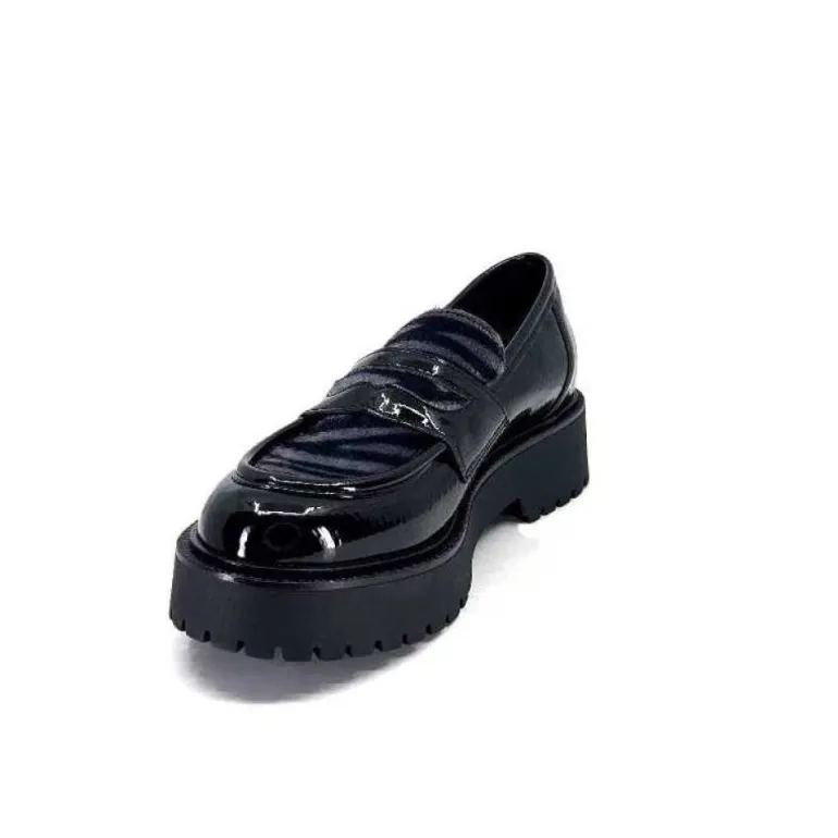 Ivoire 1M4883 Cuir Vernis Noir