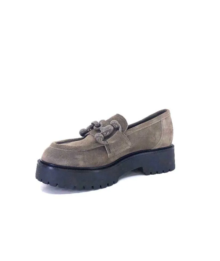 Ivoire 1M4399Pe Daim Taupe