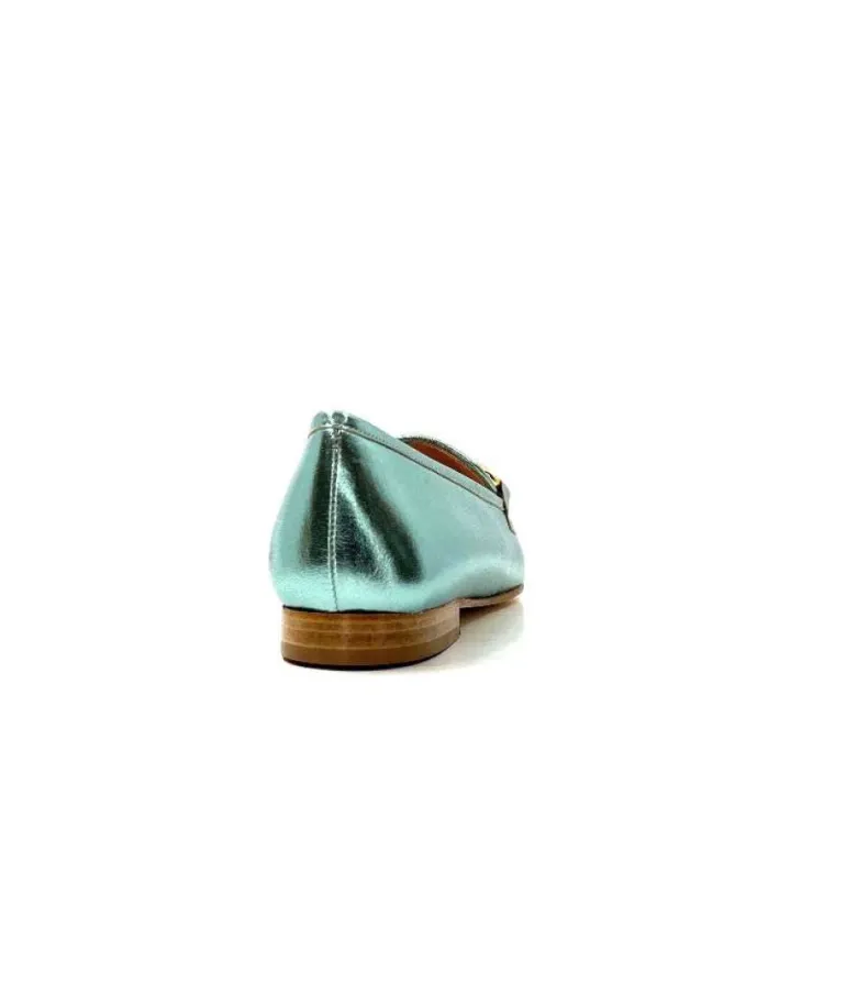 Ivoire S102 Cuir Metal Turquoise