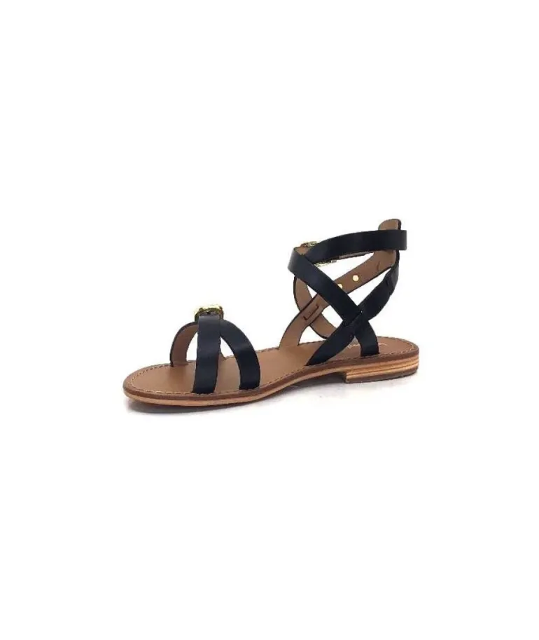 Les Tropeziennes 42762 Hepana Cuir Noir