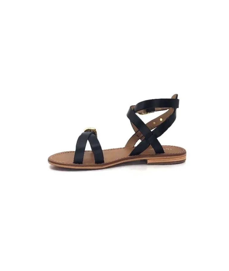 Les Tropeziennes 42762 Hepana Cuir Noir