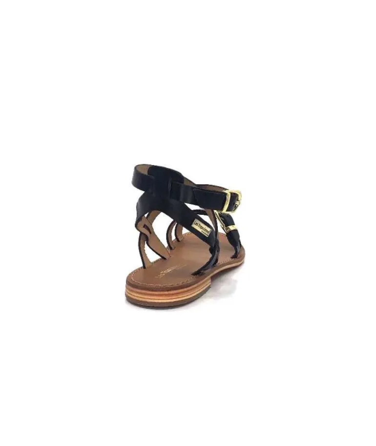 Les Tropeziennes 42762 Hepana Cuir Noir