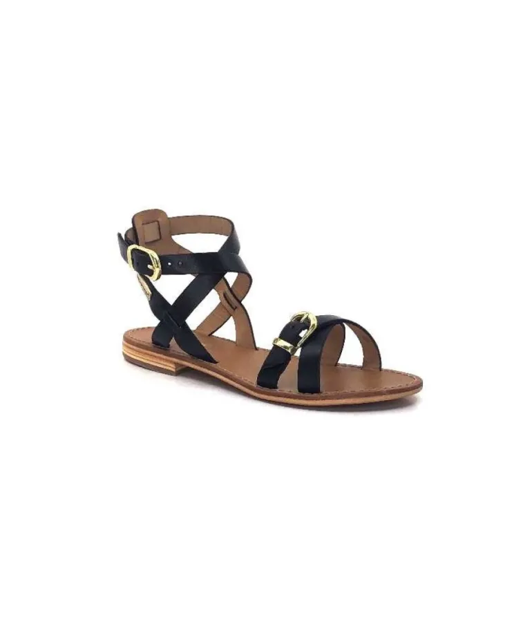 Les Tropeziennes 42762 Hepana Cuir Noir
