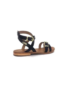 Les Tropeziennes 42762 Hepana Cuir Noir
