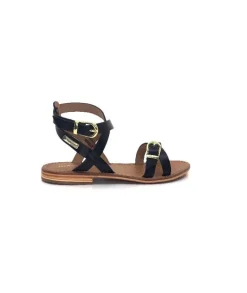 Les Tropeziennes 42762 Hepana Cuir Noir