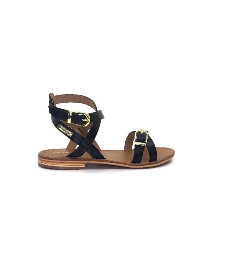 Les Tropeziennes 42762 Hepana Cuir Noir