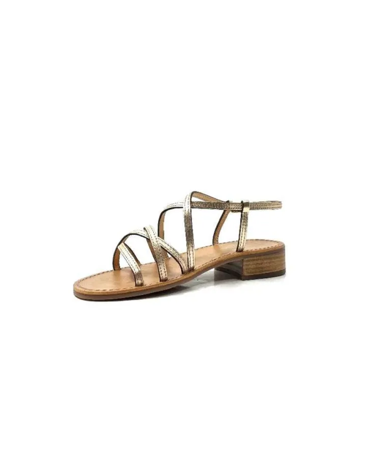 Les Tropeziennes Harryna Cuir Or
