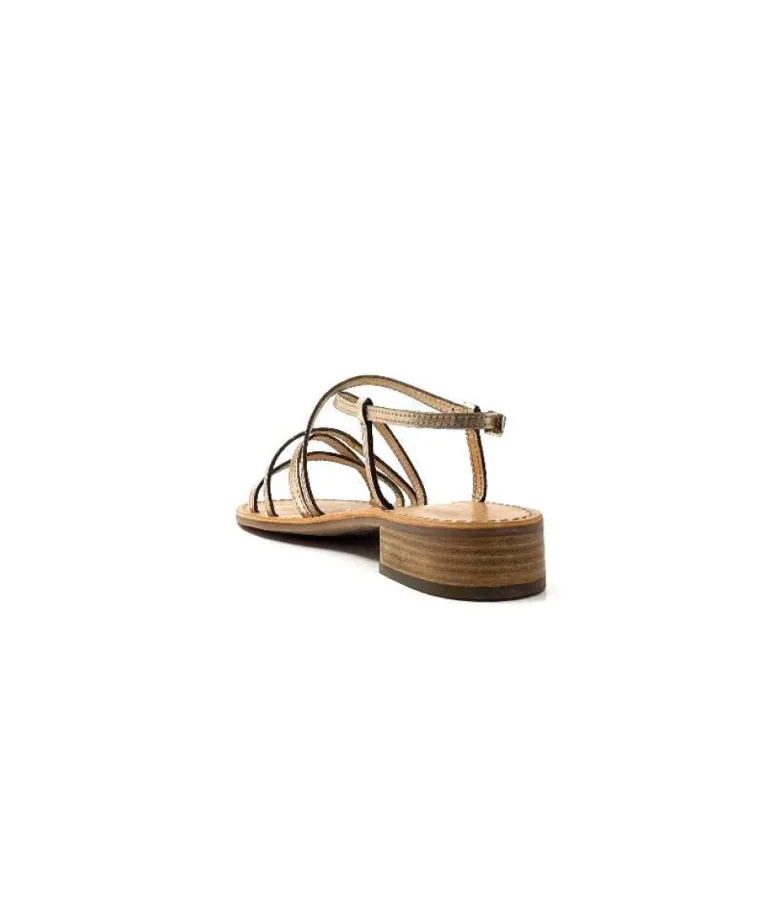 Les Tropeziennes Harryna Cuir Or