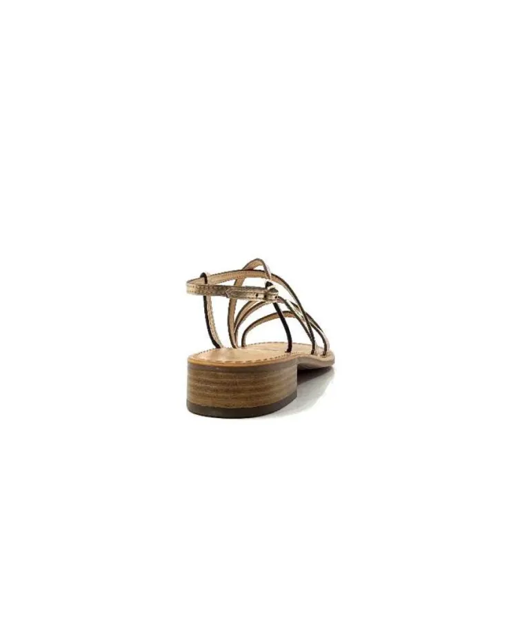 Les Tropeziennes Harryna Cuir Or