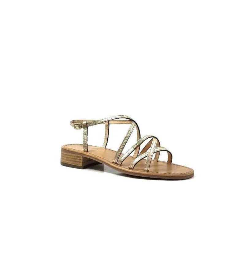Les Tropeziennes Harryna Cuir Or