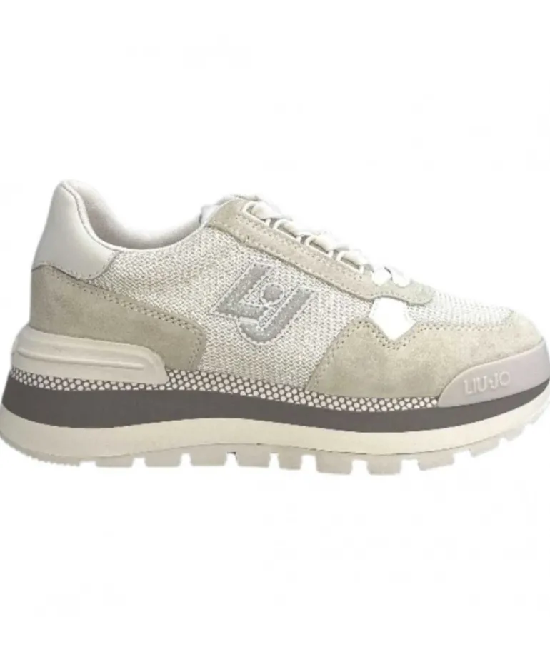 Liu.Jo Ba3119Px0270 Daim Textile Blanc