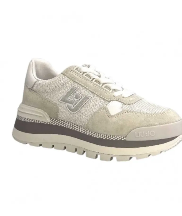 Liu.Jo Ba3119Px0270 Daim Textile Blanc