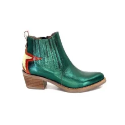 Mkd Izac Cuir Metal Vert
