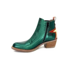 Mkd Izac Cuir Metal Vert