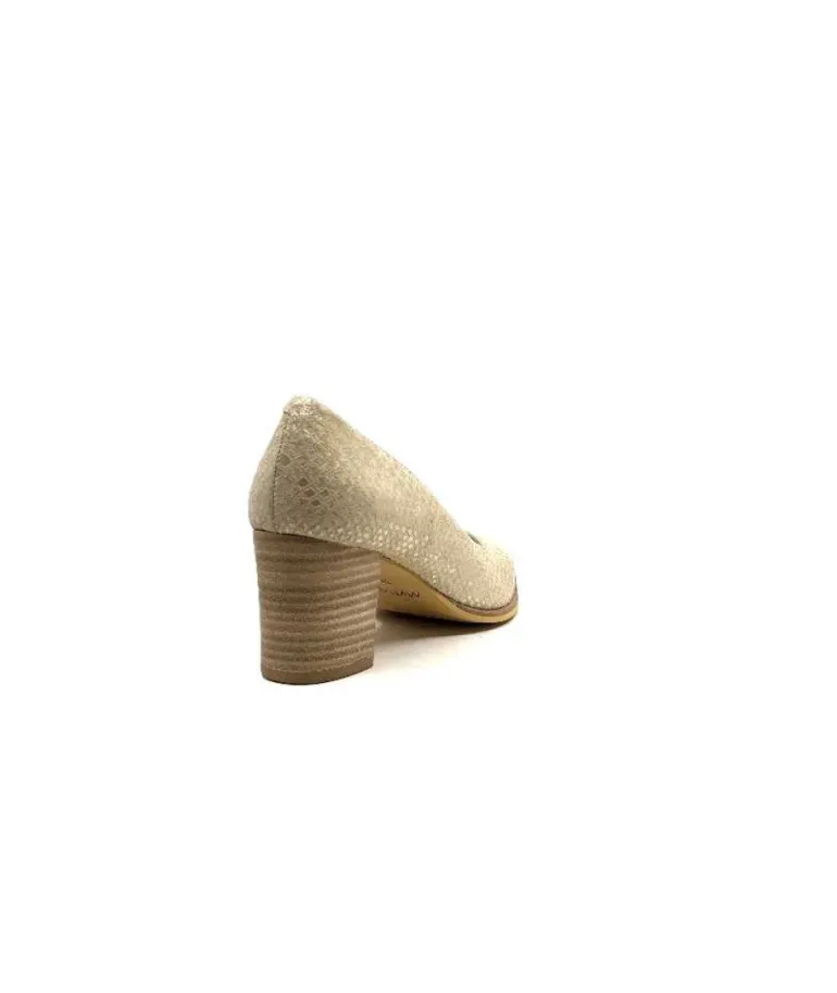 Myma 6627/01 Cuir Beige & Or