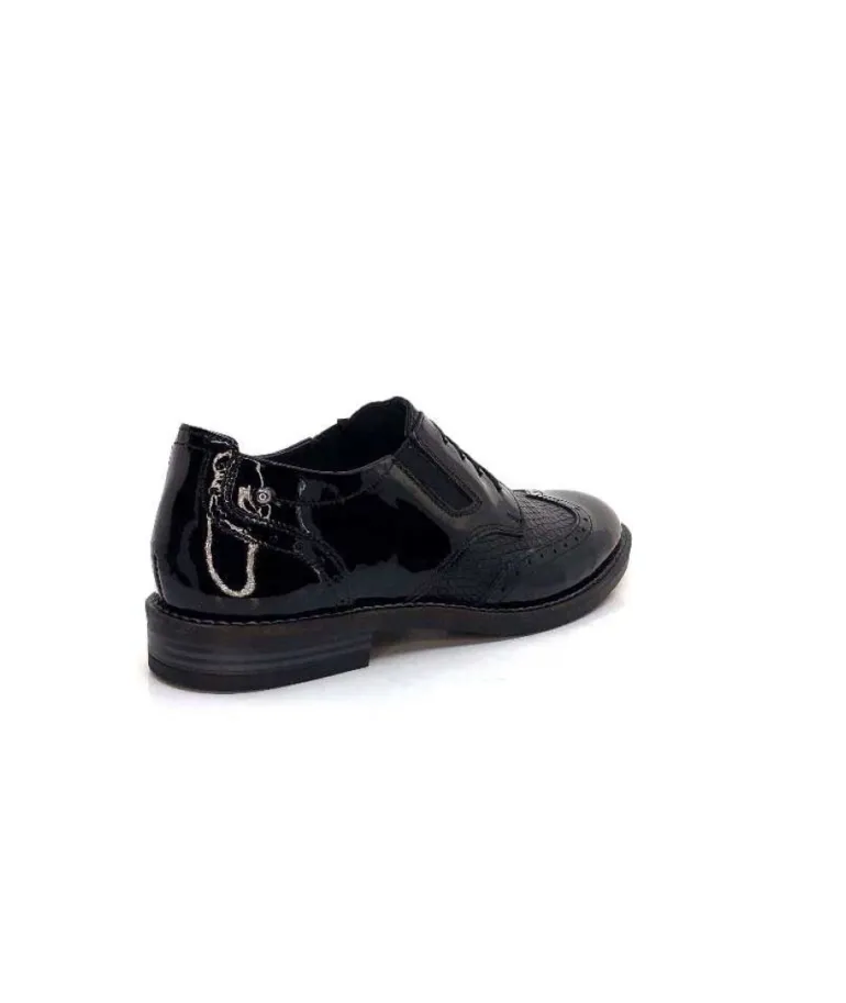 Myma 6009 Cuir Vernis Noir