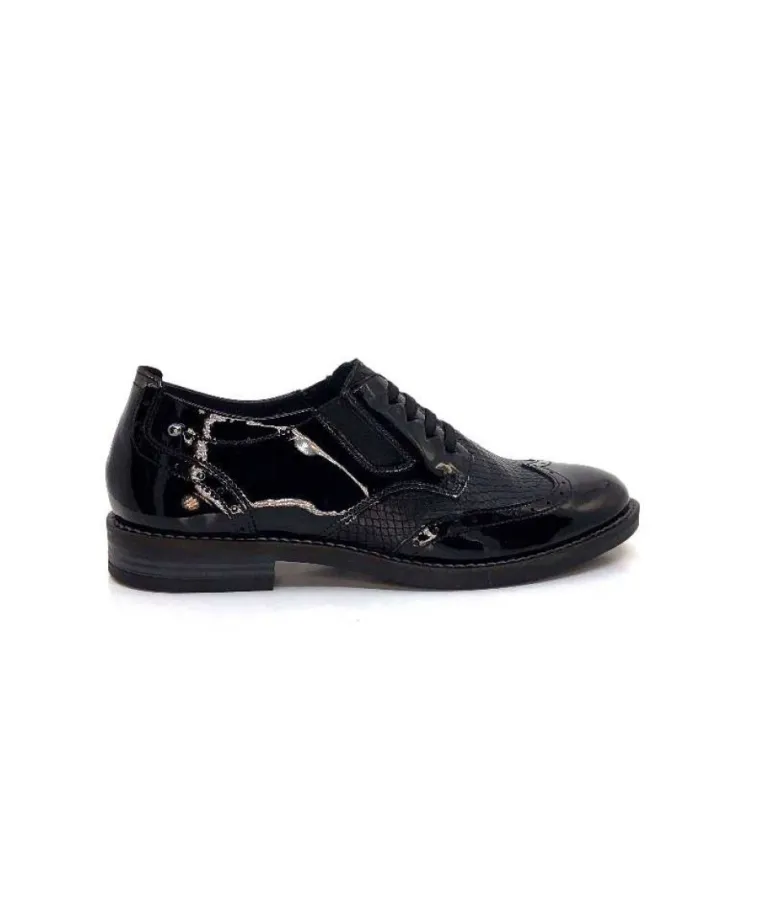 Myma 6009 Cuir Vernis Noir
