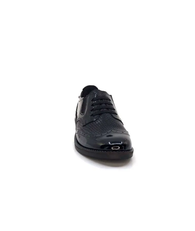 Myma 6009 Cuir Vernis Noir