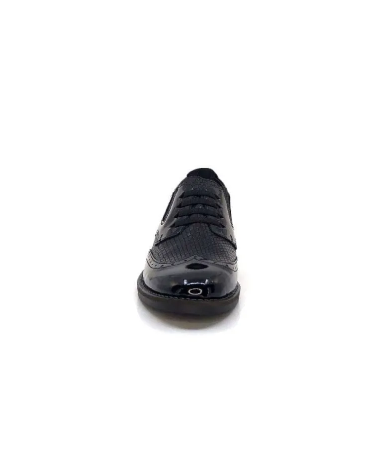 Myma 6009 Cuir Vernis Noir